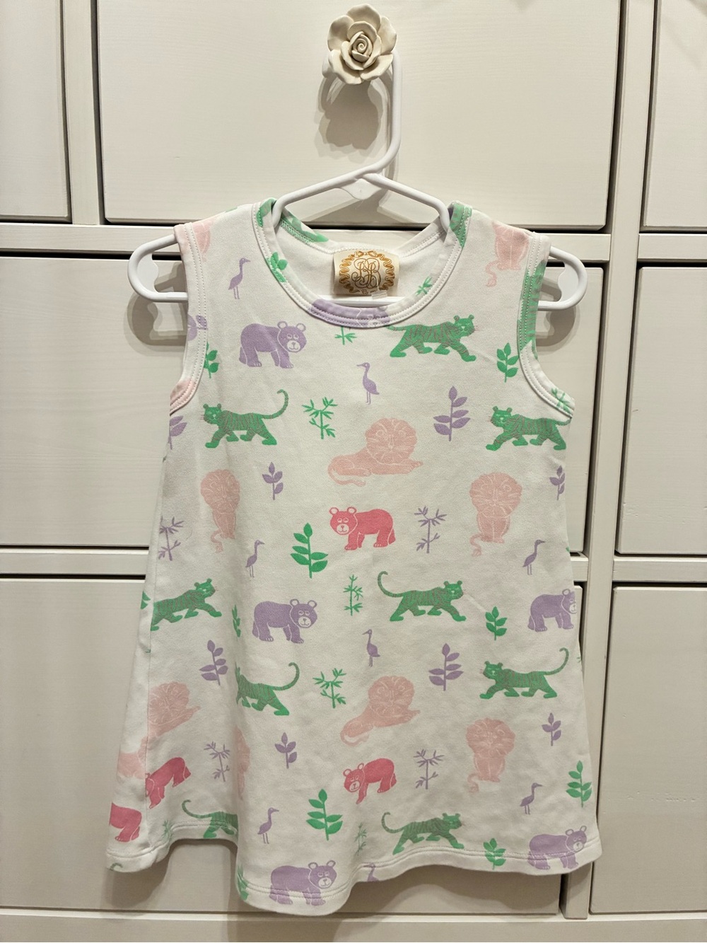 NWOT TBBC Lions Tigers and Bears Sleeveless Polly Play dress